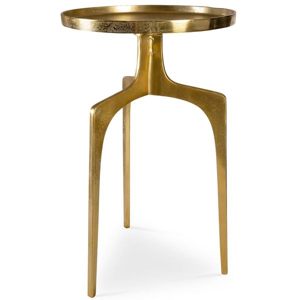 Tavolo decorativo Kenna, Colore Oro